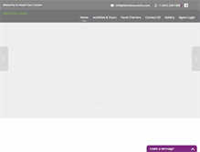 Tablet Screenshot of islandtourcentre.com